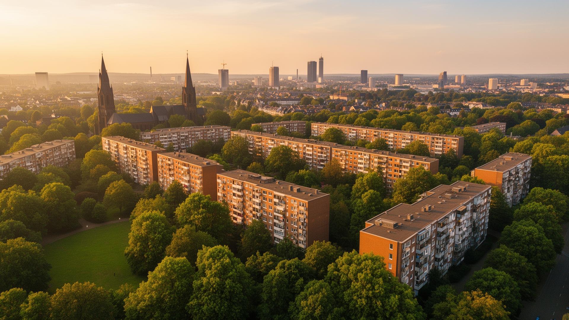 German residential buildings